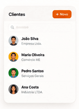 Gestão de clientes